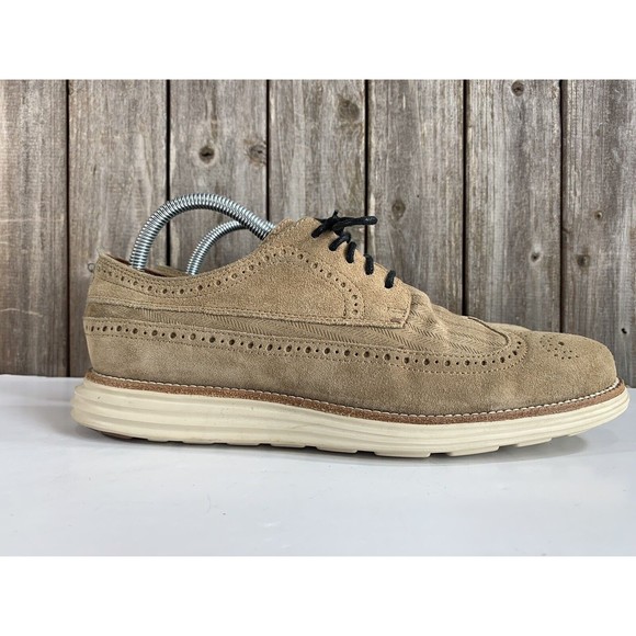 Cole Haan Other - Cole Haan Grand OS Zerogrand Brown Oxford Wingtip Shoes Men's Size 8.5 C27431